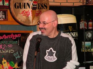 David Reuben runs the comedy at Ein-Stein's
